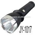 JY-1017 black body flower shape head LED flashlight